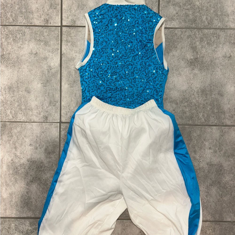 Blue and White Weissman Costume